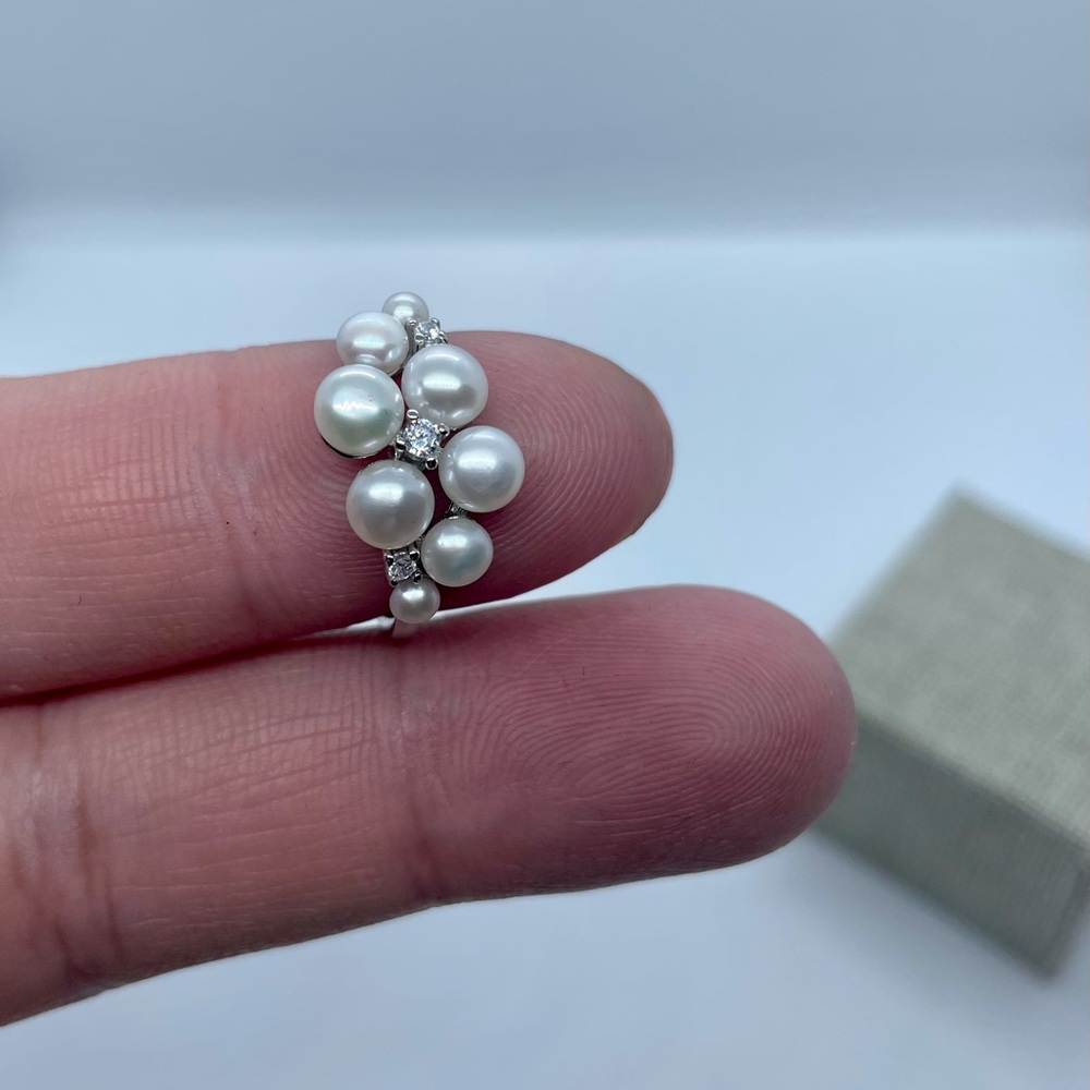 Sterling Silver Fresh Water Pearl Ring